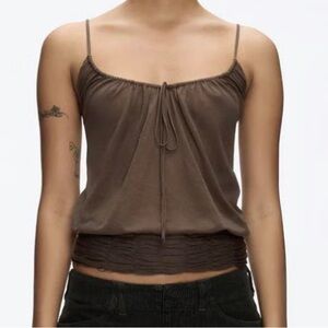 *ISO* Tank Air Night Market knit tank, Mud, sz M or L!